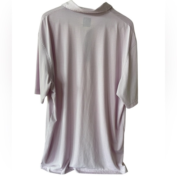 ⛳️ CALLAWAY light lavender Mens XL Striped golf Shirt - season’s hottest color - Picture 4 of 5